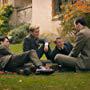 Nicholas Hoult, Patrick Gibson, Anthony Boyle, and Tom Glynn-Carney in Tolkien (2019)