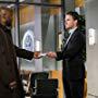 Adrian Holmes and Stephen Amell in Arrow (2012)
