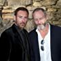 Bryan Larkin and Liam Cunningham at the UK Premiere of 