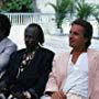 Don Johnson, Miles Davis, and Philip Michael Thomas in Miami Vice (1984)