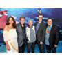 Ellen DeGeneres, Andrew Stanton, John Lasseter, Lindsey Collins, and Angus MacLane at an event for Finding Dory (2016)