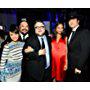 Robert Rodriguez, Mía Maestro, Zoe Saldana, Guillermo del Toro, and Jorge R. Gutiérrez