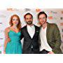 Ned Benson, James McAvoy, and Jessica Chastain at an event for The Disappearance of Eleanor Rigby: Him (2013)