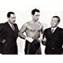 Peter Lorre, Dick Baldwin, and Harold Huber in Mr. Moto