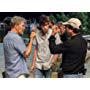 Directing Gary Oldman and Owen Teague on the set of "MARY"