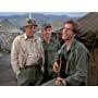 Larry Linville, McLean Stevenson, and Loudon Wainwright III in M*A*S*H (1972)