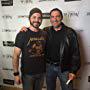 Adam Green and Will Barratt at the Los Angeles premiere of Digging Up The Marrow.