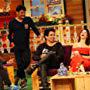 Prabhu Deva, Sonu Sood, Sunil Grover, Tamannaah Bhatia, and Kapil Sharma in The Kapil Sharma Show (2016)