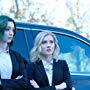 Skyler Samuels and Emma Dumont in The Gifted (2017)