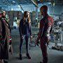 Kevin Smith, Danielle Panabaker, and Grant Gustin in The Flash (2014)