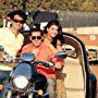 Sajid Nadiadwala with Salman Khan & Jacqueline Fernandez on the sets of Kick