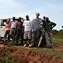 Director Cassie Jaye and Director of Photography Evan Davies with their film crew in Swaziland - November 2012 