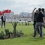 French rapper La Fouine in Casablanca, Morocco for a scene of Night Walk