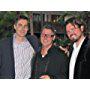 Patrick Melton, David Hackl and Marcus Dunstan at Saw V premiere. 