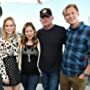 Phil Klemmer, Dominic Purcell, Brandon Routh, Caity Lotz, and Keto Shimizu at an event for IMDb at San Diego Comic-Con (2016)
