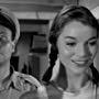 Donald Pleasence and Elsa Martinelli in Stowaway Girl (1957)