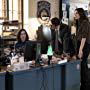 Isiah Whitlock Jr., Josh Groban, Monica Barbaro, and Bill Kottkamp in The Good Cop (2018)