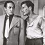 Errol Flynn and Sheldon Leonard in Uncertain Glory (1944)