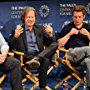 William H. Macy, John Wells, and Jeremy Allen White at an event for Shameless (2011)