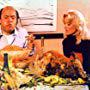 Lino Banfi and Barbara Bouchet in Spaghetti a mezzanotte (1981)