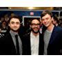 Daniel Radcliffe, John Krokidas, and Dane DeHaan at an event for Kill Your Darlings (2013)