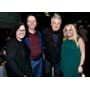 Alec Baldwin, Col Needham (IMDb Founder & CEO), Emily Glassman (IMDb Head of Corporate Affairs) attend Sundance