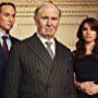Oliver Chris, Tim Pigott-Smith, and Charlotte Riley in King Charles III (2017)