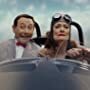 Paul Reubens and Diane Salinger in Pee-wee