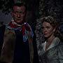 John Wayne and Geraldine Page in Hondo (1953)