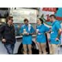 Drew Ballard, Jess Sarra, Travis Day, and Tyler Florence in The Great Food Truck Race: Tampa 911 (2019)