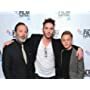 Jonathan Rhys Meyers, Derrick Borte, and Daniel Huttlestone