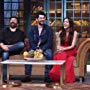 Sunny Deol, Sahher Bambba, and Karan Deol in The Kapil Sharma Show: The Deol Family (2019)