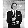 David L. Wolper and his Emmy award circa 1964