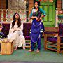 Kiku Sharda, Sumona Chakravarti, Diljit Dosanjh, Sonam Bajwa, and Rochelle Rao in The Kapil Sharma Show (2016)