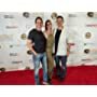 Writer/Director/Actor Robert Mann, Rachelle Van Duser and Chris Valenti at the 2019 Burbank International Film Festival