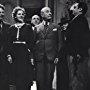 Marcel Dalio, Nora Gregor, Pierre Magnier, Jean Renoir, and Roland Toutain in The Rules of the Game (1939)