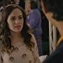 Brenda Lee Harrison, Mary Mouser, and Xolo Maridueña in Cobra Kai (2018)