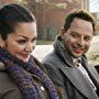 Paula Garcés and Nick Kroll in Adult Beginners (2014)