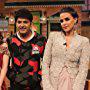 Neha Dhupia, Soha Ali Khan, and Kapil Sharma in The Kapil Sharma Show (2016)