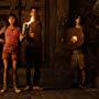 Nicholas Coombe, Isabela Merced, Madeleine Madden, and Jeff Wahlberg in Dora and the Lost City of Gold (2019)