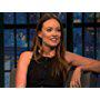 Olivia Wilde in Late Night with Seth Meyers (2014)