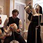 Eric Johnson, Cara Seymour, and Maya Kazan in The Knick (2014)