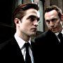 Kevin Durand and Robert Pattinson in Cosmopolis (2012)