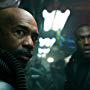 Michael Beach and Yahya Abdul-Mateen II in Aquaman (2018)