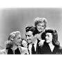 Robert Taylor, Lana Turner, Patricia Dane, and Diana Lewis in Johnny Eager (1941)