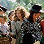 Jill Baker, Katrine Boorman, Amelda Brown, Sammi Davis, Annie Leon, Sarah Miles, and Geraldine Muir in Hope and Glory (1987)