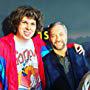 Matty Cardarople and Judd Apatow at The Big Sick Premiere