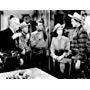 George Reeves, William Boyd, Andy Clyde, Jay Kirby, and Teddi Sherman in Colt Comrades (1943)