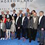 George Clooney, Tim McGraw, Brad Bird, Jeffrey Chernov, Michael Giacchino, Alan Horn, Damon Lindelof, John Walker, Kathryn Hahn, Keegan-Michael Key, Britt Robertson, Thomas Robinson, Brigham Taylor, Jeff Jensen, Pierce Gagnon, and Raffey Cassidy at an event for Tomorrowland (2015)