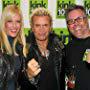 Backstage with punk rock legend Billy Idol with Sheila Hamilton for Sheila and Dan In The Morning on KINK-101.9 FM 